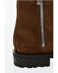 Off-White Suede COMBAT Booties