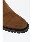 Off-White Suede COMBAT Booties