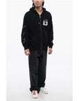 Off-White Cotton 23 SKATE Hoodie with Contrast Embroidery