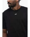 Off-White Cotton ARROW Crew-neck T-shirt