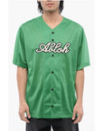 Off-White Embroidered Baseball Mesh T-Shirt