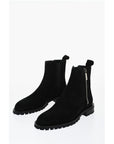 Off-White Suede COMBAT Booties