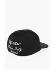 Off-White Cotton Twill BOXY Cap with Maxi Frontal Monogram