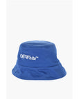 Off-White Solid Color Cotton Twill DRILL BOOKISH Bucket Cap