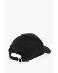 Off-White Solid Color Cap with Embossed Details