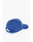 Off-White Solid Color Cap with Embossed Logo