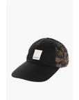 Armani EMPORIO Cotton Twill Cap with Embroidered Palms