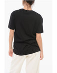 Armani EA7 Crew Neck Cotton T-Shirt with Print