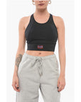 Armani EMPORIO Sporty Cropped Top with Padding