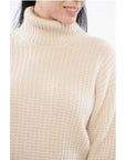Gucci Turtleneck Cashmere Blend Pullover with Ton sur Ton Logo