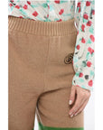Gucci Iconic Banded Knitted Shorts with Embroidered Logo