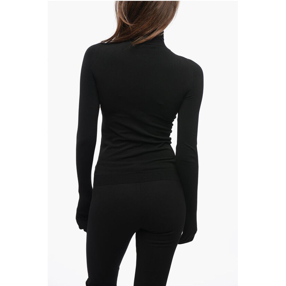Balenciaga Turtleneck Sweater with Touchscreen Gloves