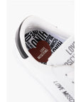 Moschino LOVE Leather HEART45 Low-Top Sneakers with Sole 4,5cm