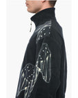 Awake New York Quarter Zipper Sweatshirt with All-Over Print