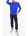 Altea Crew Neck ICON Virgin Wool Sweater with Contrasting Patches