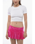Adriana Hot Couture Rhinestone Logo Crew-neck t-Shirt