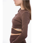 Long-sleeved Top With Cut-Out Detail