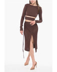 Long-sleeved Top With Cut-Out Detail