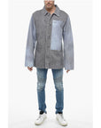 Objects IV Life Two-toned Denim Jacket with Loose Fit