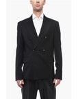 Amiri Lured Double Breasted Jacket with Flap Pockets