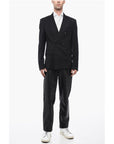 Amiri Lured Double Breasted Jacket with Flap Pockets