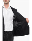 Amiri Lured Double Breasted Jacket with Flap Pockets