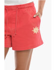 Holzweiler Organic Cotton MUSAN LOGOS Shorts with 2 Pockets
