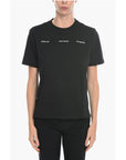 Holzweiler Solid Color W.KJERAG NATIONAL Crew-neck T-Shirt with Back Pr