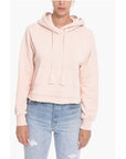 Amiri Cropped Fit Fringed Hoodie