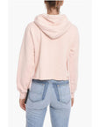 Amiri Cropped Fit Fringed Hoodie