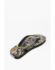 Versace JEANS COUTURE Baroque Printed Rubber Flip Flops