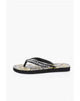 Versace JEANS COUTURE Baroque Printed Rubber Flip Flops