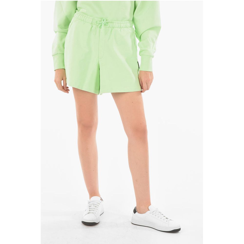 Holzweiler Elastic Wastband Cotton Shorts with Drawstring