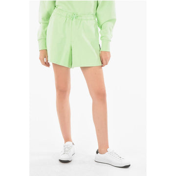 Holzweiler Elastic Wastband Cotton Shorts with Drawstring