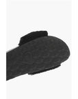 Moschino LOVE faux fur detail BIRKI30 slides