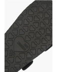 Moschino LOVE Slides Sandals BIRKI130 with Logoed Buckles