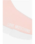Moschino LOVE Sock High-top Sneakers GOMMA35 with Logo