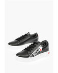 Moschino LOVE Leather Low Top Sneakers with Logo