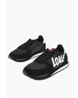 Moschino LOVE embroidered logo WALK 25 sneakers with suede details