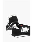 Moschino LOVE embroidered logo WALK 25 sneakers with suede details