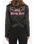 Philipp Plein COUTURE leather ANGEL biker jacket