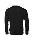 Dolce & Gabbana Black Cotton DG Logo Men Sweatshirt Sweater