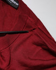 Dolce & Gabbana Maroon Cashmere Crew Neck Sweatshirt Sweater