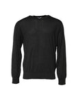 Dolce & Gabbana Gray Long Sleeve Crew Neck Pullover Sweater