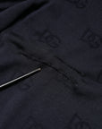 Dolce & Gabbana Black Silk Crew Neck Sweatshirt Sweater