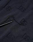Dolce & Gabbana Black Silk Crew Neck Sweatshirt Sweater