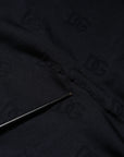 Dolce & Gabbana Black Silk Crew Neck Sweatshirt Sweater