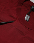 Dolce & Gabbana Maroon Cashmere Crew Neck Sweatshirt Sweater