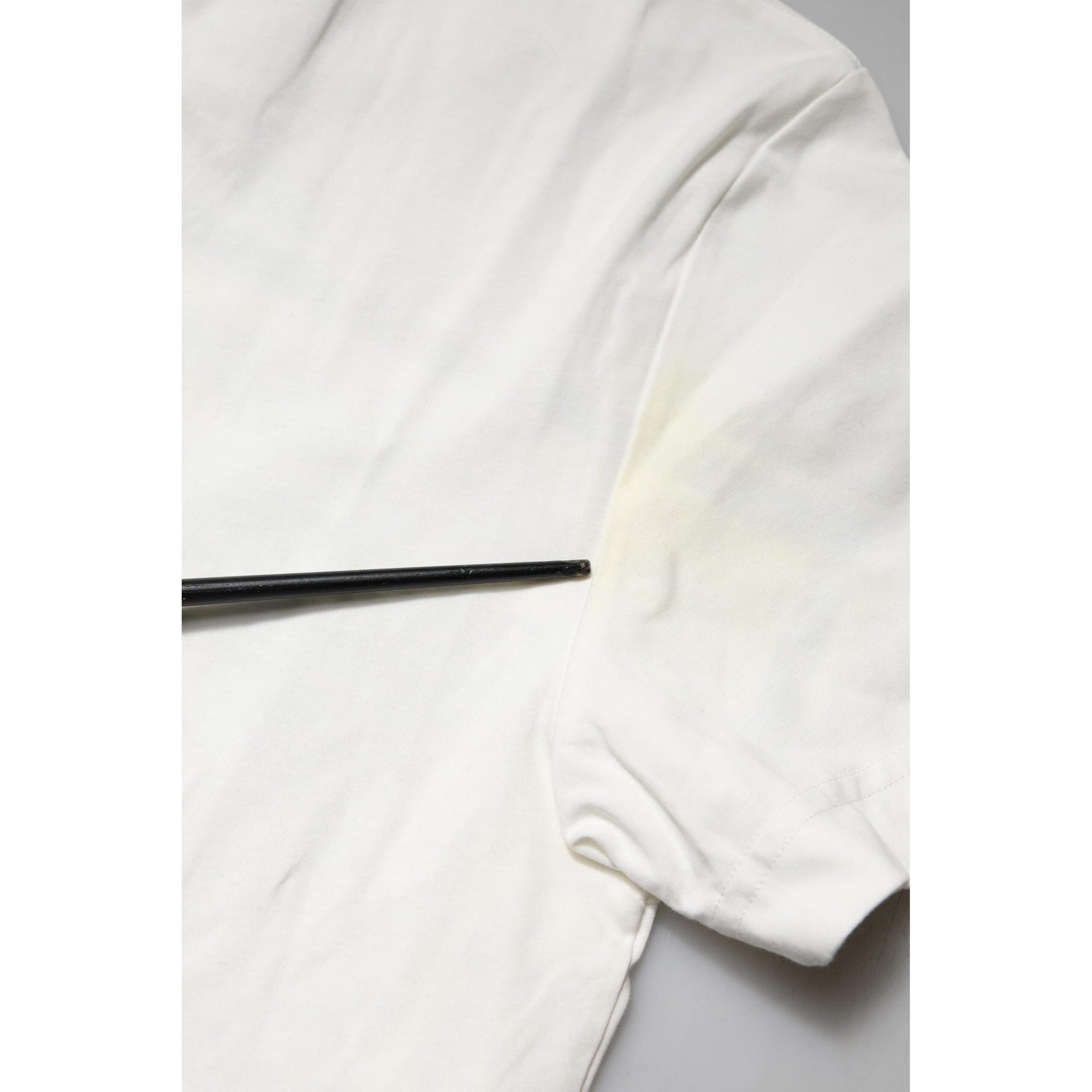 Dolce &amp; Gabbana White Bandana Crew Neck Short Sleeves T-shirt