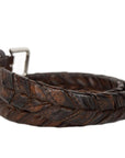Dolce & Gabbana Brown Calfskin Belt